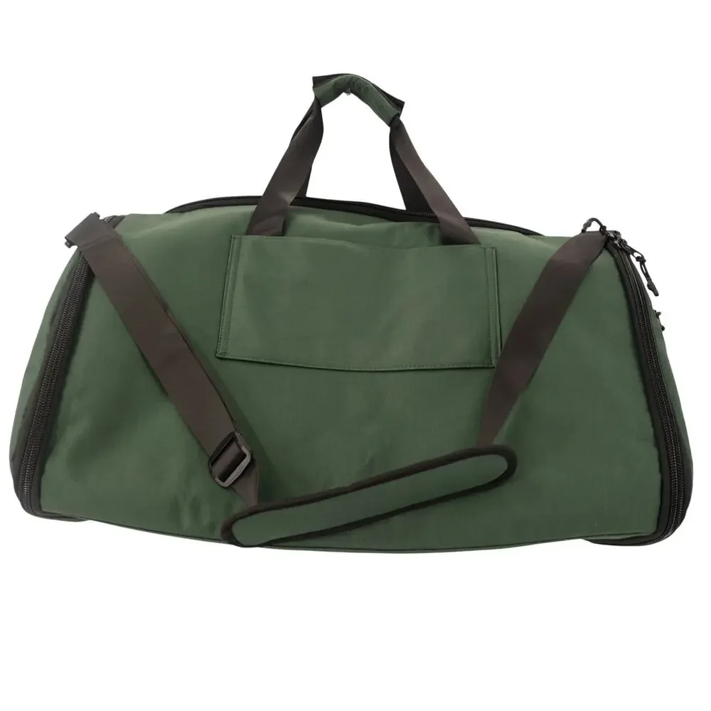NEW Halfday Convertible 2-in-1 Premium Garment Duffel Weekender Bag 40L Black